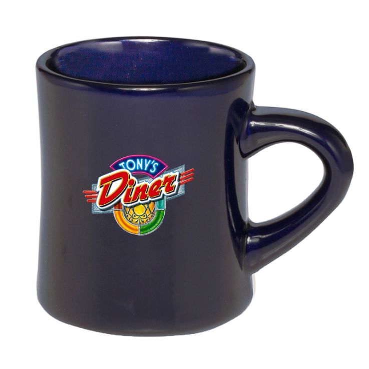 Full Color Dark Blue Diner Mug - Mug
