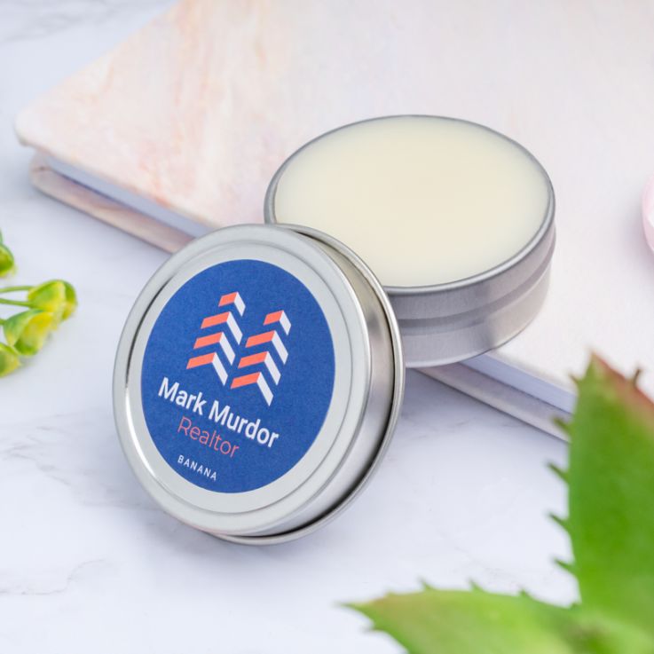 Custom Natural Lip Balm Tins - Sunscreen
