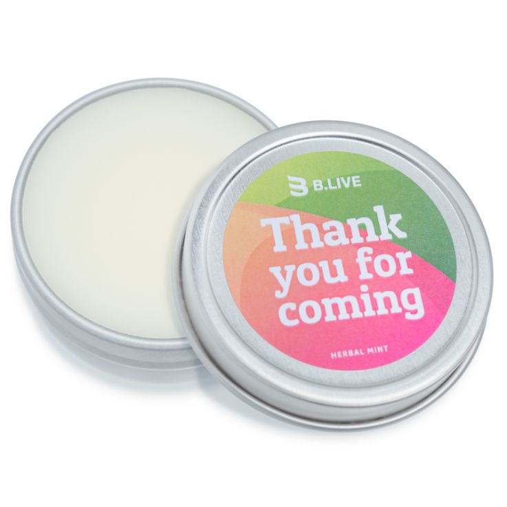 Custom Natural Lip Balm Tins - Lip
