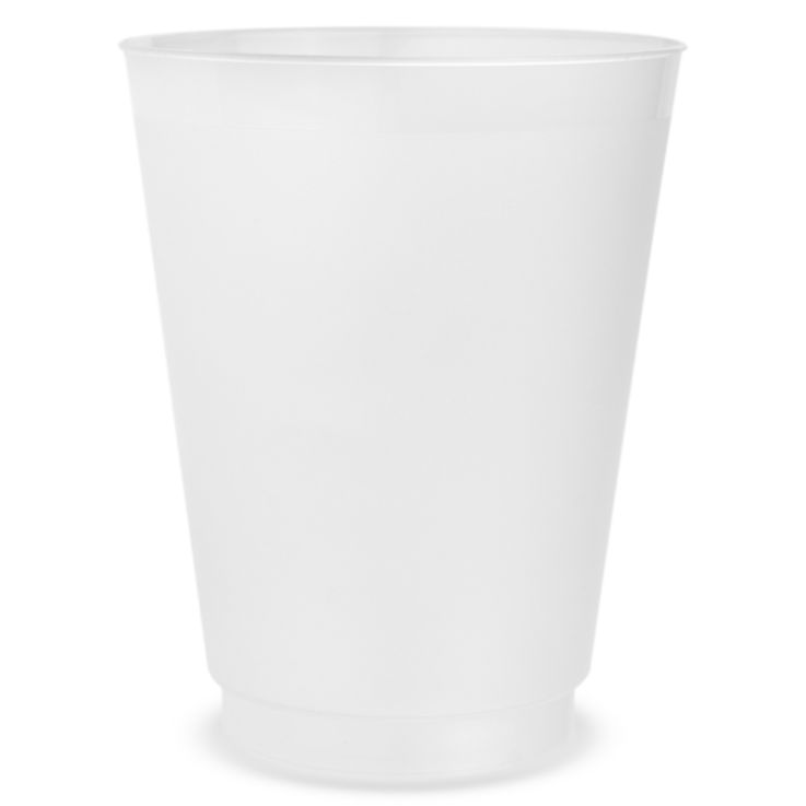 Blank 16oz Frosted Stadium Cups - Frosted Natural - 