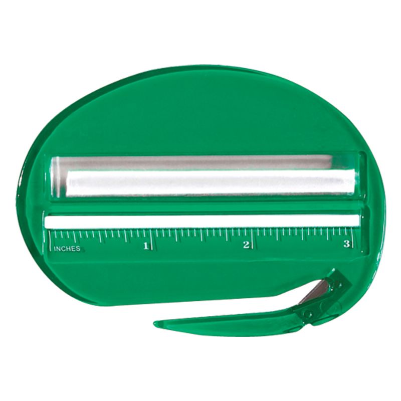 Magnifier Ruler with Letter Opener - Rulers-general