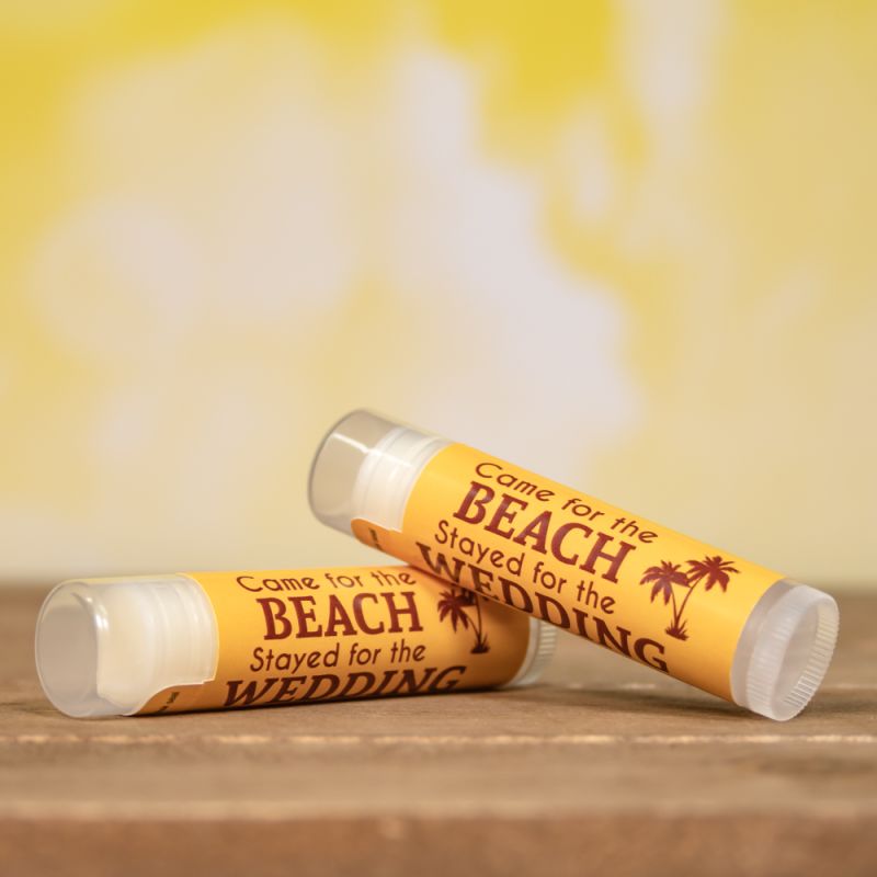 Natural Beeswax Lip Balm with One Imprint Color - Skin Care