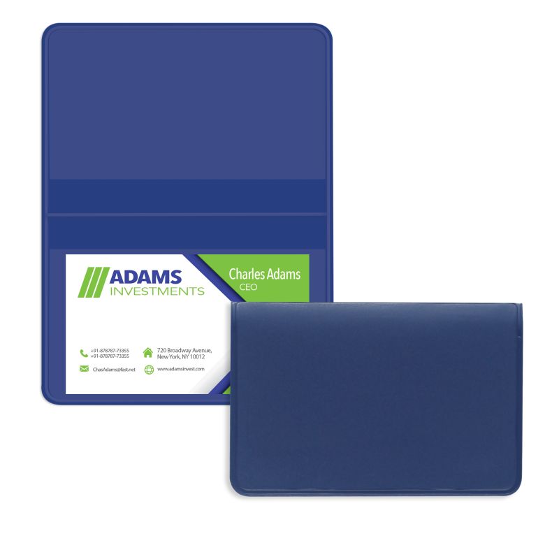Royal Blue - Business Card Holder