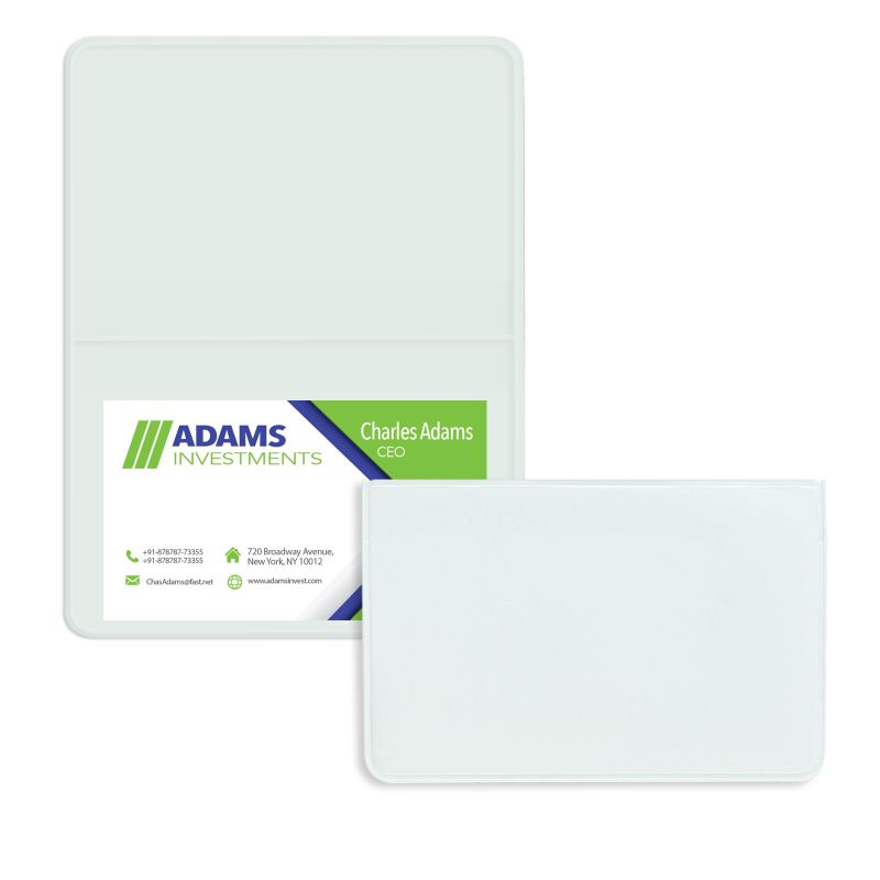 White - Business Card Holder