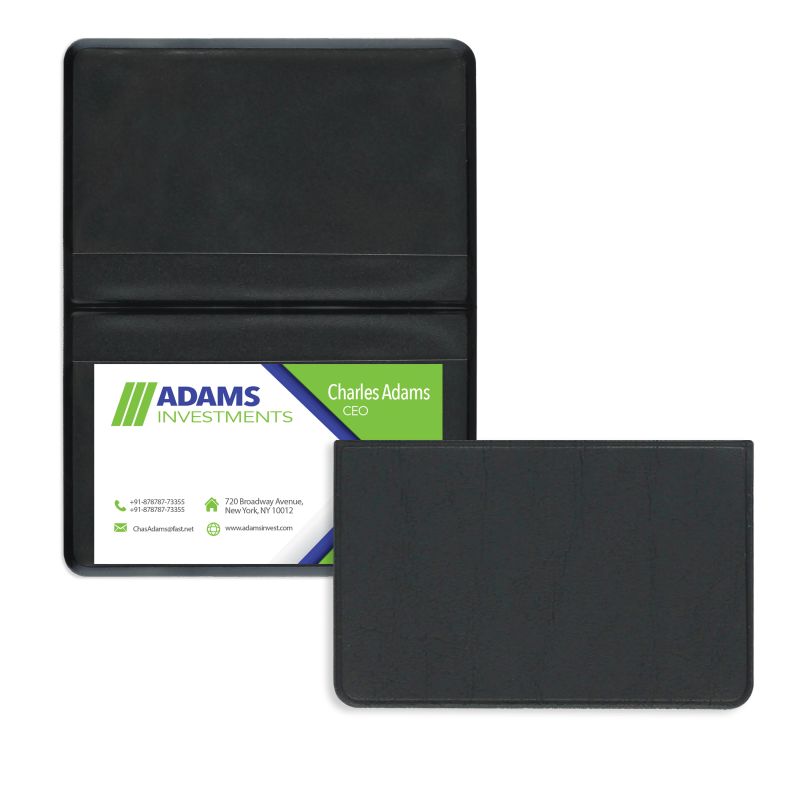 Premium Black Matador - Business Card Holder
