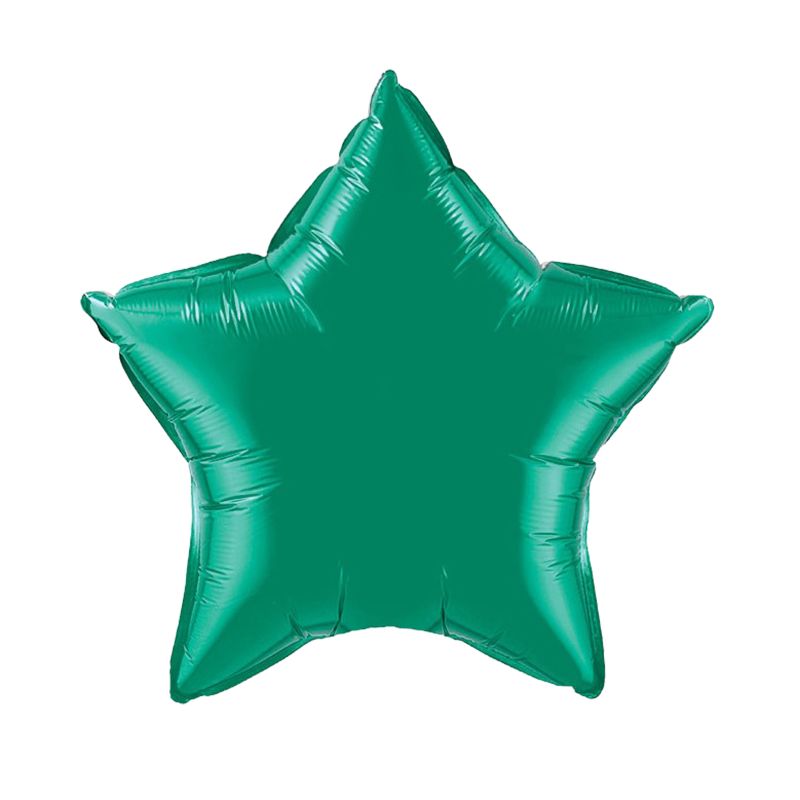 Emerald Green - Star Balloon