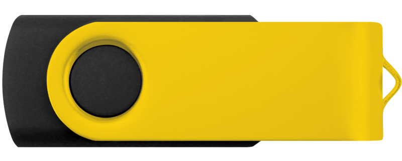 Black - Yellow Gold - Flash Drive