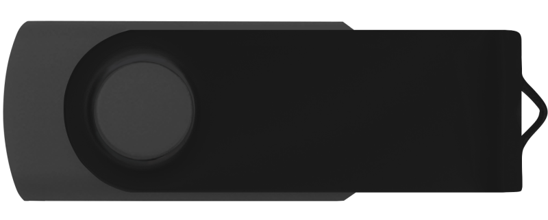 Cool Gray 11 - Black - Flash Drive