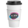 Custom Traditional White Cup Sleeves - Paper Cup Sleeves
