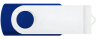 Blue 288 - White - Flash Drive
