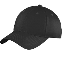 Port &amp; Company Youth Six-Panel Unstructured Twill Cap.