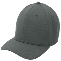 Sport-Tek Flexfit Cool &amp; Dry Poly Block Mesh Cap.