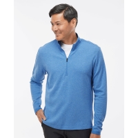 Adidas Men's 3-Stripes Quarter-Zip Sweater Pullover - A554