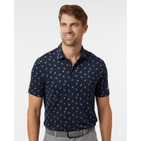 Adidas Men's Ultimate365 Mesh Print Polo - A2012