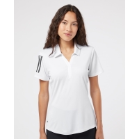 Adidas Women's Floating 3-Stripes Polo - A481