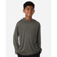 AllPro Youth Pro-Lock Performance Hooded Long Sleeve T-Shirt - 48510Y
