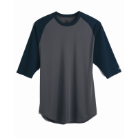 Badger Men's B-Core Three-Quarter Sleeve Baseball T-Shirt - 4133