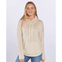 Boxercraft Women's Cuddle Cowlneck Pullover - L12