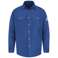 Bulwark Men's Snap-Front Uniform Shirt - EXCEL FR - SES2