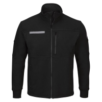 Bulwark Men's Zip Front Fleece Jacket-Cotton /Spandex Blend - SEZ2