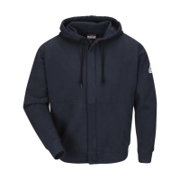 Bulwark Men's Zip-Front Hooded Sweatshirt - SEH4