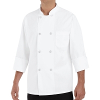 Chef Designs Eight Pearl Button Chef Coat - Tall Sizes - 0403T