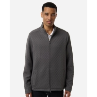 Devon &amp; Jones Men's Berkley Textured Full-Zip Jacket - DG740