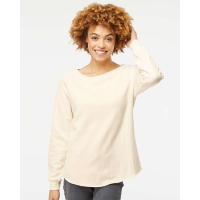 Independent Trading Co. Women's California Wave Wash Crewneck Sweatshirt - PRM2000