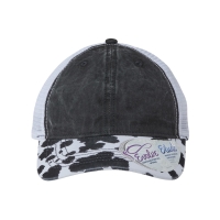 Infinity Her Women's Printed Bill With Mesh Back Cap - JANET