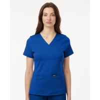 Jaanuu Women's Cesi UltraSOFT&shy;&trade; Scrub V-Neck Top - W30003