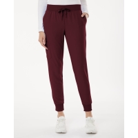 Jaanuu Women's Petite Sizes Silex Knit-Waist Scrub Joggers - W20003P