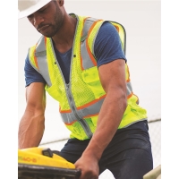 Kishigo Unisex Premium Brilliant Series&reg; Heavy-Duty Class 2 Vest - 1510-1511
