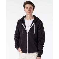 Los Angeles Apparel Unisex USA-Made Flex Fleece Full-Zip Hooded Sweatshirt - F97