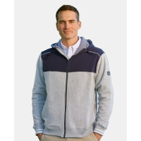 Nautica Men's Navigator Fleece Hooded Full-Zip Jacket - N17582