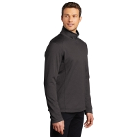 Port Authority Diamond Heather Fleece 1/4-Zip Pullover