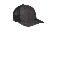 Port Authority Flexfit Melange Mesh Back Trucker Cap