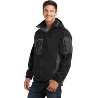 Port Authority Tall Waterproof Soft Shell Jacket.