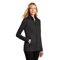 Port Authority Women&#039;s Collective Striated Fleece Jacket.