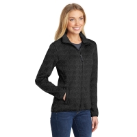 Port Authority Women&#039;s Sweater Fleece Jacket.