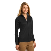 Port Authority Women's Vertical Texture Full-Zip Jacket.