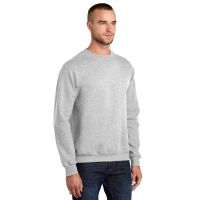 Port &amp; Company Essential Fleece Crewneck Sweatshirt.
