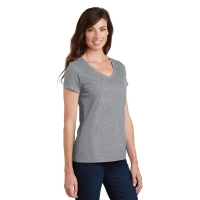 Port & Company Women's Fan Favorite V-Neck Tee.