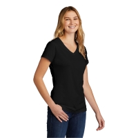 Port &amp; Company Women&#039;s Tri-Blend V-Neck Tee.