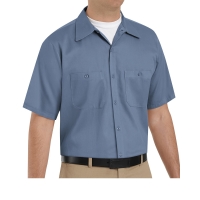 Red Kap Men's Cotton Short Sleeve Uniform Shirt - SC40
