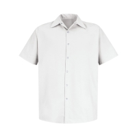 Red Kap Men's Specialized Short Sleeve Pocketless Work Shirt - SP26