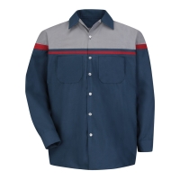 Red Kap Men's Tall Performance Tech Long Sleeve Shirt - SP14ACT