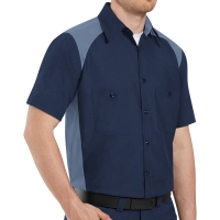 Red Kap Men's Tall Short Sleeve Motorsports Shirt - SP28T