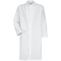 Red Kap Unisex Gripper - Front Butcher Frock - No Pockets - 4006