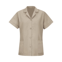 Red Kap Women's Loose Fit Short Sleeve Button Smock - TP23