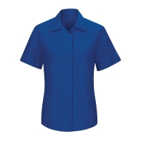 Red Kap Women's Performance Plus Short Sleeve Shop Shirt With Oilblok Technology - SY41
